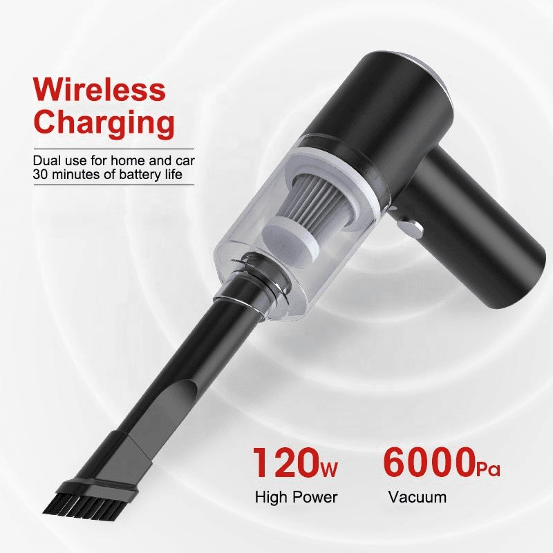 3 In 1 Mini Vacuum Cleaner For Car,Home - Zapzenmart