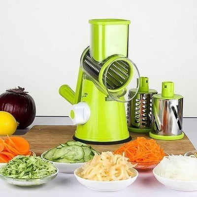 Vegetable Cutter Slicer Multifunctional Round Slicer Blender Cutter( Random Color ) - Zapzenmart