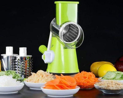 Vegetable Cutter Slicer Multifunctional Round Slicer Blender Cutter( Random Color ) - Zapzenmart